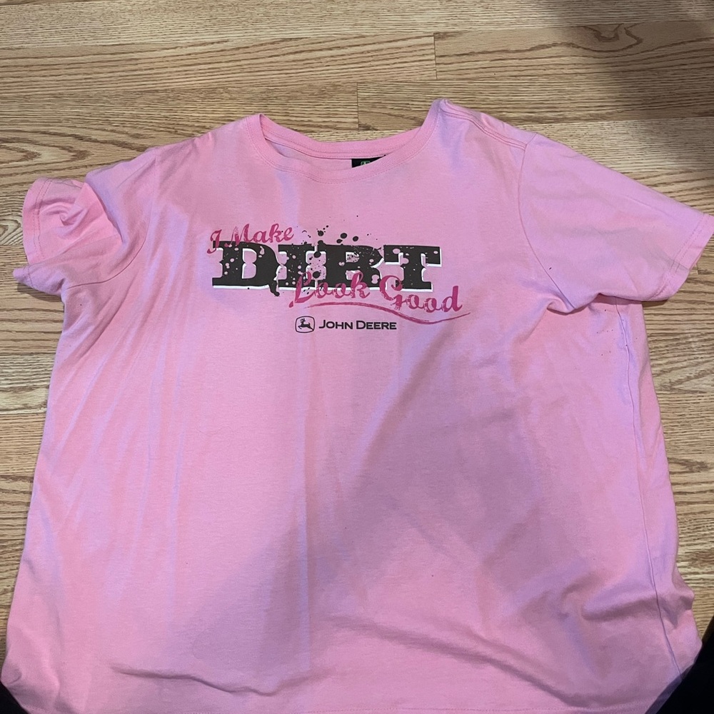 John Deere woman’s plus size tee